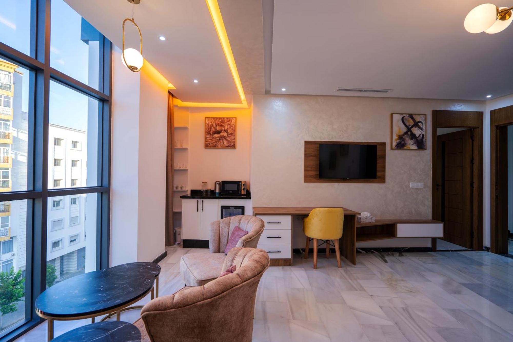 Immoka Suites Tanger Exteriör bild